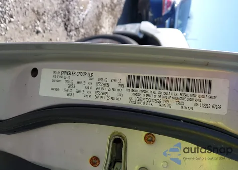 2012 Ram 1500 Slt z USA, uszkodzony, nr VIN 1C6RD7GT3CS178666